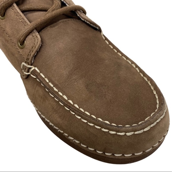UGG Brown Suede Chukka Boots with Moccasin Stitching main image 16
